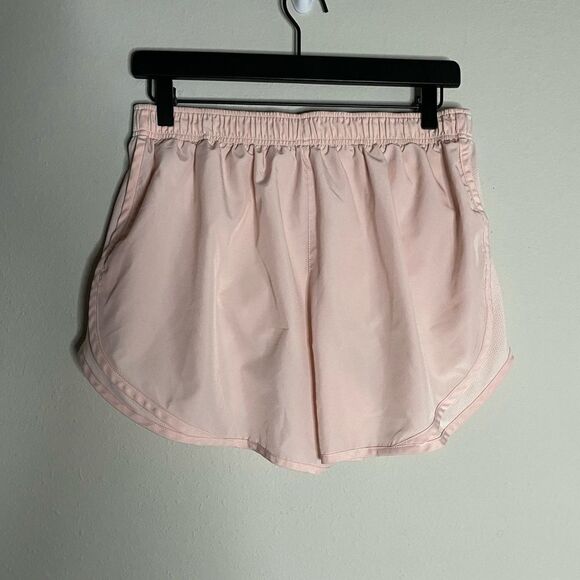 Nike Girl’s Dri-Fit Lined Running Shorts in Light Pink - Picture 1 of 9